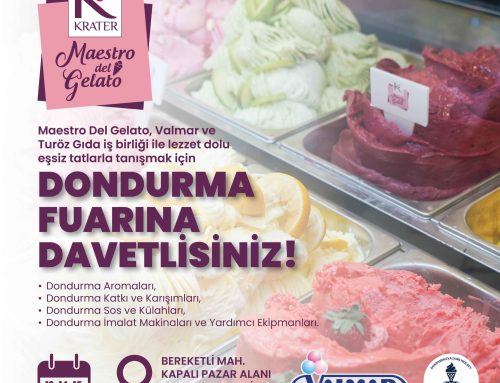 Krater, Niğde Dondurma Fuarı’nda Sektörle Buluştu