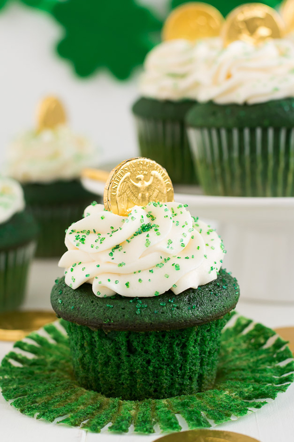 Green Velvet Muffin