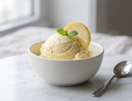 Limonlu Dondurma (Süt Bazlı)